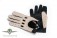 Damenhandschuh aus Peccary Leder zweifarbig